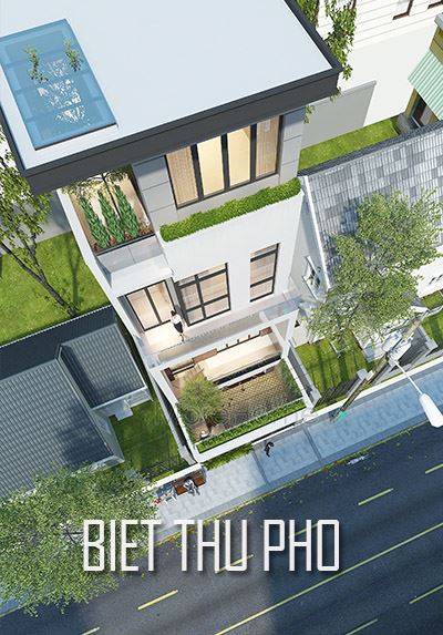  Thiết kế kiến trúc biệt thự phố tại Nghệ An