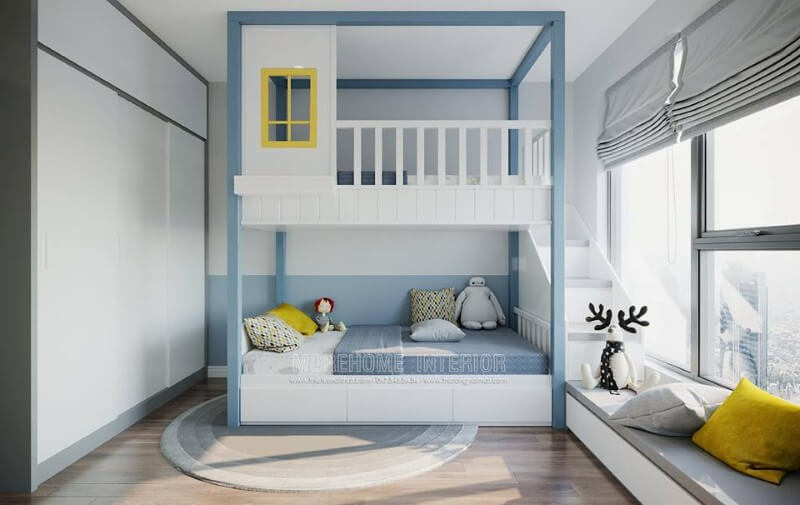 Trang trí phòng ngủ trẻ em đẹp, ấn tượng tại sài gon