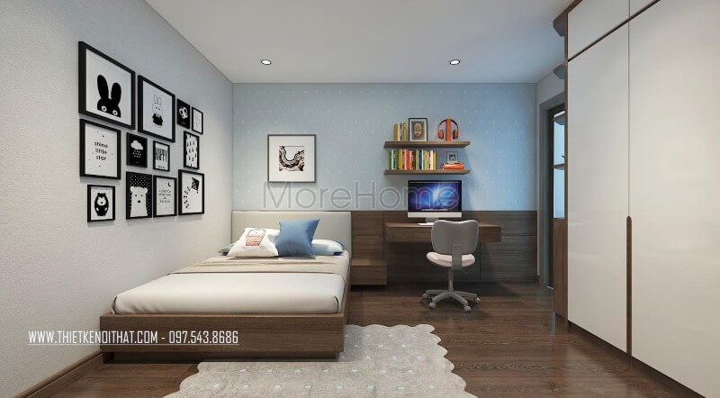 Trang trí phòng ngủ trẻ em đẹp, ấn tượng tại sài gon